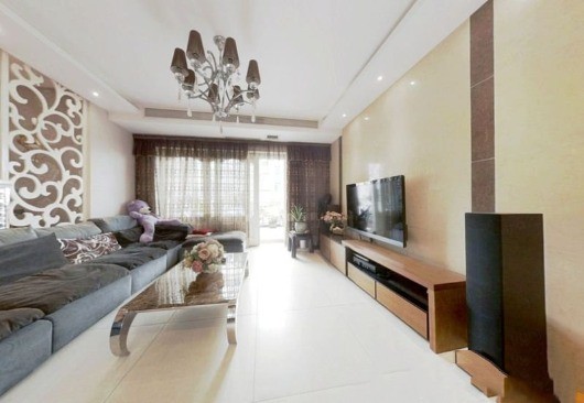 浣花溪畔 品質改善 通透精裝 板式洋房 前后對中庭