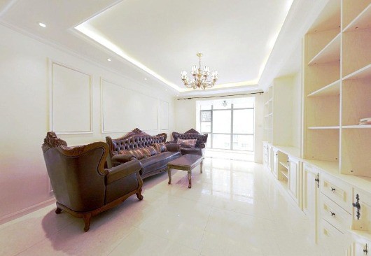 康河酈景三期3室2廳2衛三房朝南，拉通式大陽臺，全明格局安靜不臨街